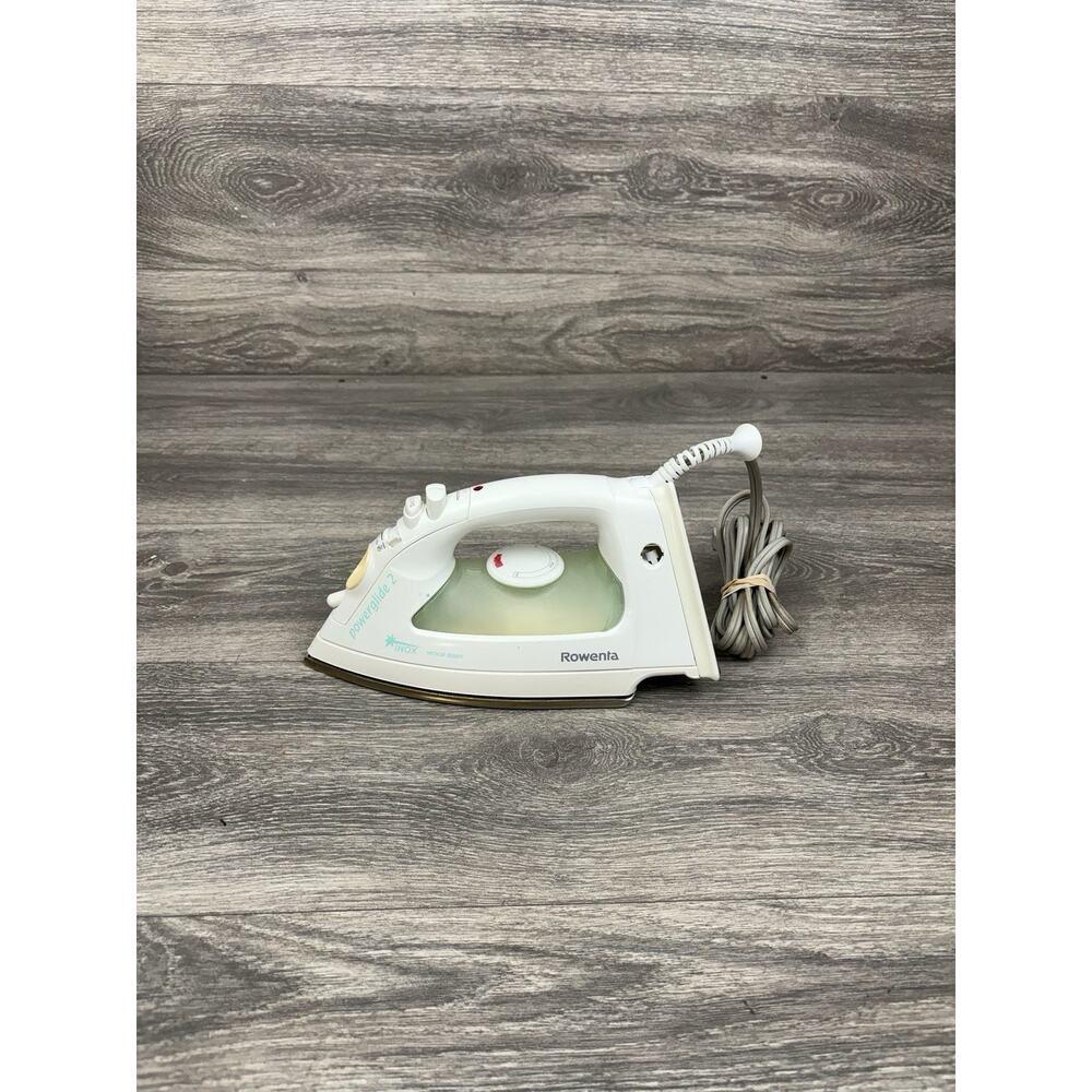 Rowenta Iron DM273 Powerglide 2 Inox Vertical Steam Stainless Self-Cleaning